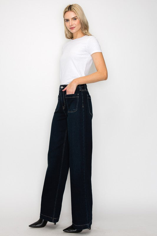 Artemis Vintage High Rise Modern Wide Jeans us.meeeshop - 