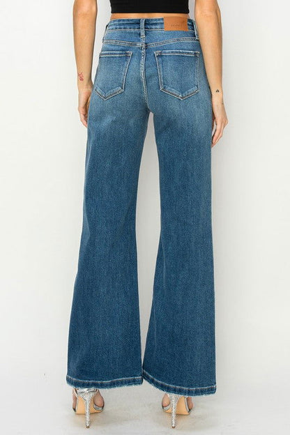 Artemis Vintage High Rise Relaxed Flare Jeans us.meeeshop - 