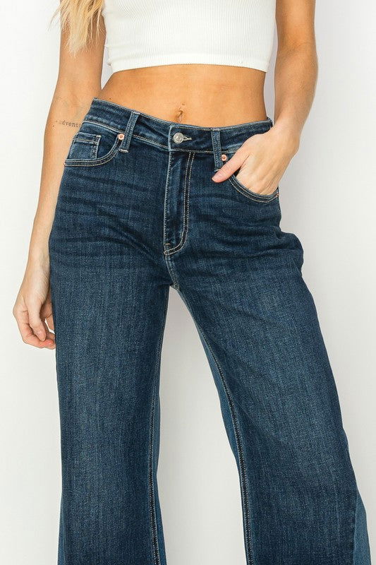 Artemis Vintage High Rise Relaxed Wide Leg Jeans us.meeeshop - 