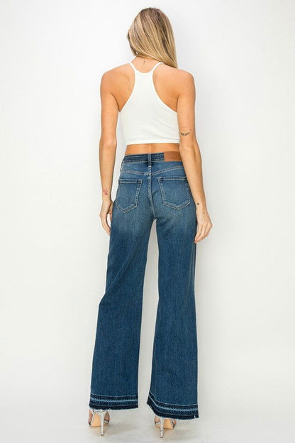 Artemis Vintage High Rise Relaxed Wide Leg Jeans us.meeeshop - 