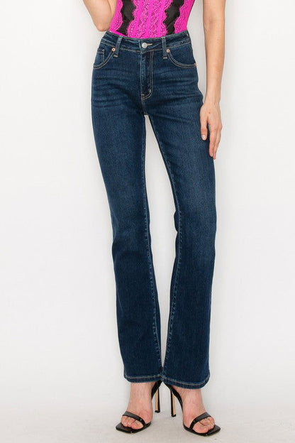 Artemis Vintage High Rise Skinny Bootcut Jeans us.meeeshop - 