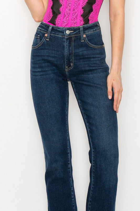 Artemis Vintage High Rise Skinny Bootcut Jeans us.meeeshop - 