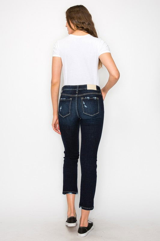 Artemis Vintage High Rise Skinny Straight Jeans us.meeeshop - 