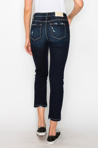 Artemis Vintage High Rise Skinny Straight Jeans us.meeeshop - 