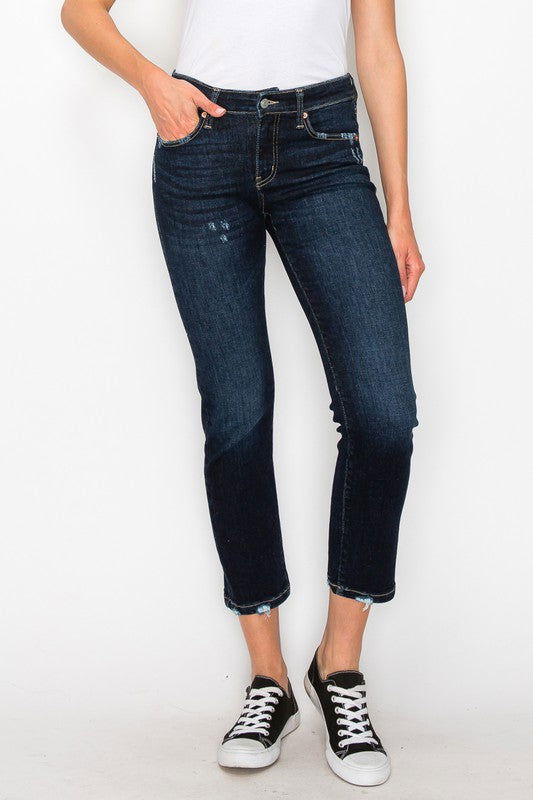 Artemis Vintage High Rise Skinny Straight Jeans us.meeeshop - 