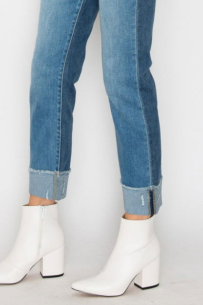 Artemis Vintage High Rise Straight Jeans us.meeeshop - 