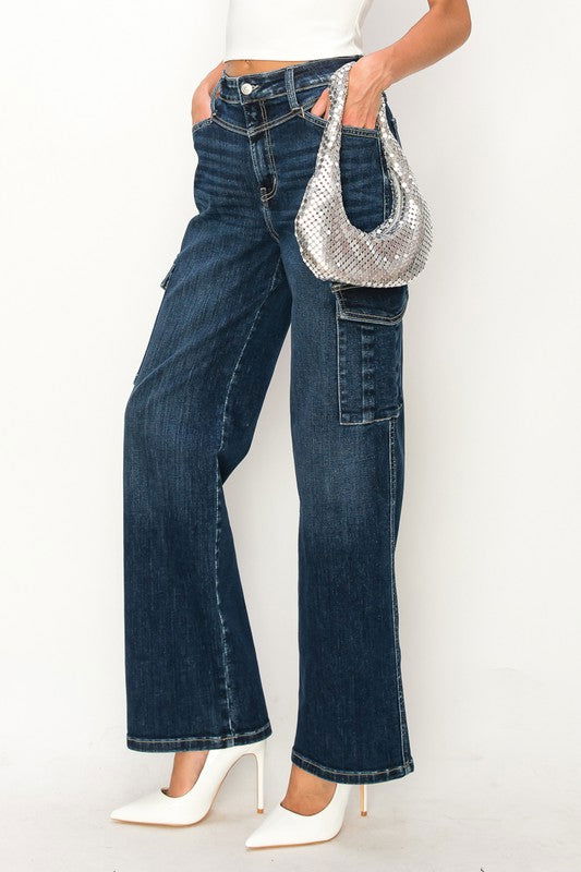 Artemis Vintage High Rise Wide Jeans us.meeeshop - 