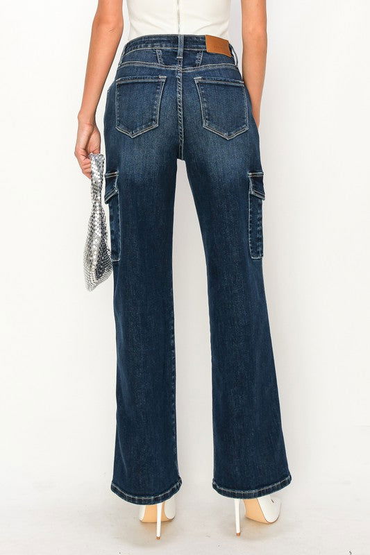 Artemis Vintage High Rise Wide Jeans us.meeeshop - 