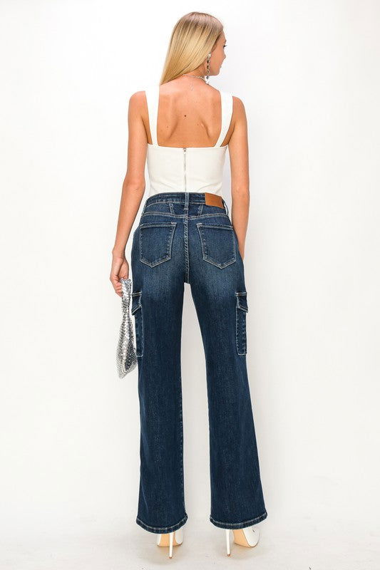 Artemis Vintage High Rise Wide Jeans us.meeeshop - 