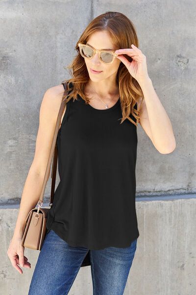 Basic Bae Round Neck Tank us.meeeshop - 