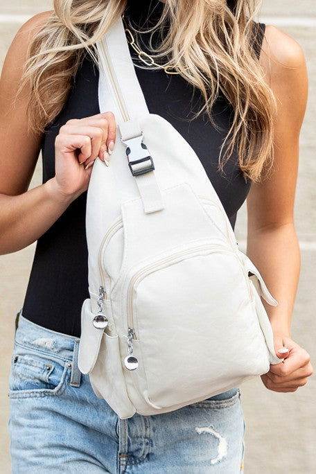 Bekah Convertible Backpack Sling - us.meeeshop