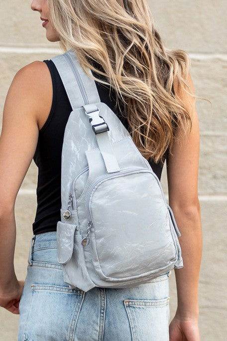 Bekah Convertible Backpack Sling - us.meeeshop