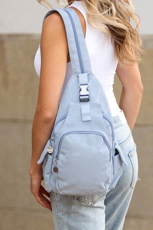 Bekah Convertible Backpack Sling - us.meeeshop