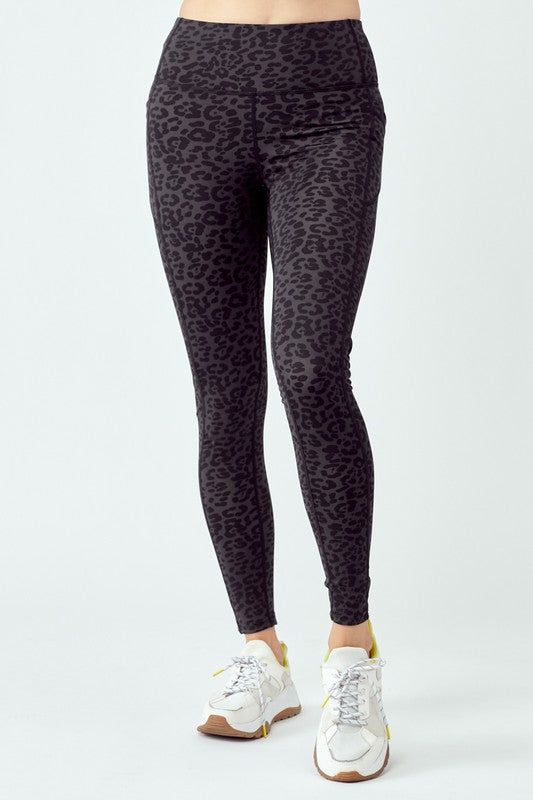 Black Leopard Leggings us.meeeshop - Activewear