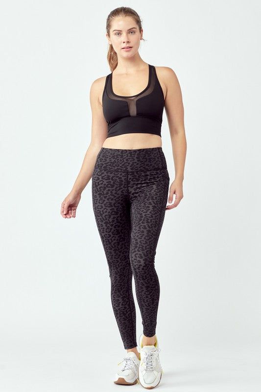 Black Leopard Leggings - us.meeeshop