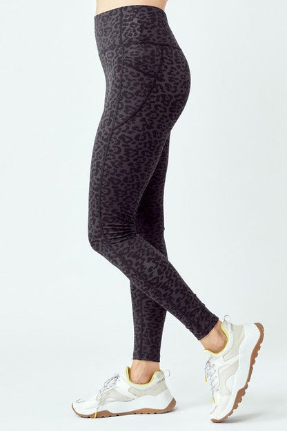 Black Leopard Leggings - us.meeeshop