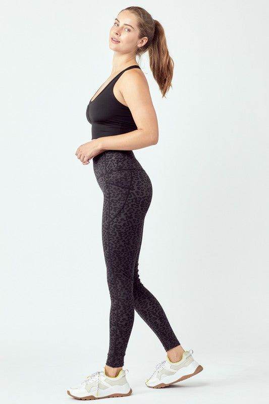 Black Leopard Leggings - us.meeeshop