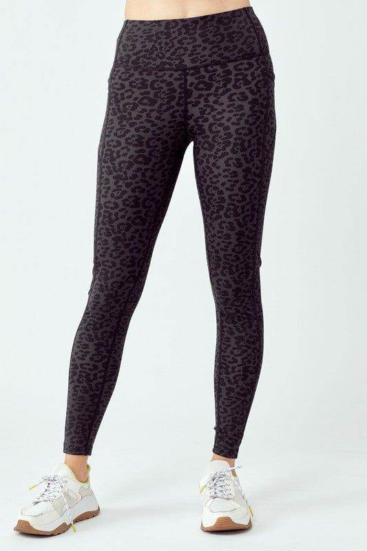 Black Leopard Leggings - us.meeeshop