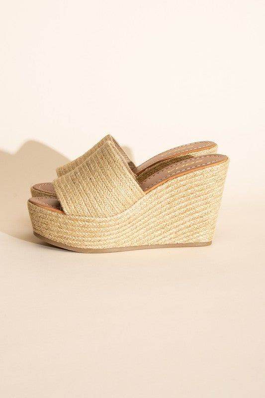 Bounty-S Wedge Platform Heels - us.meeeshop