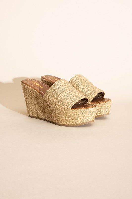 Bounty-S Wedge Platform Heels - us.meeeshop