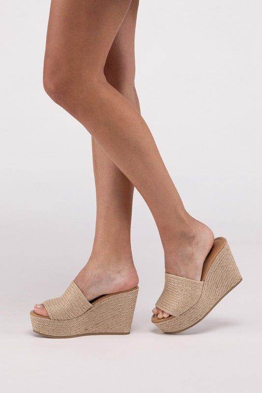 Bounty-S Wedge Platform Heels - us.meeeshop