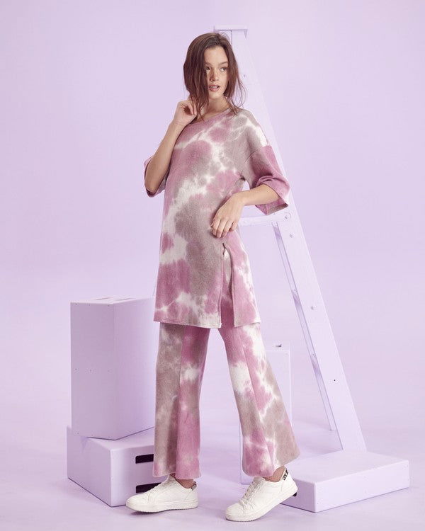 Brushed Rib Tie Dye Set us.meeeshop - Outfit Sets