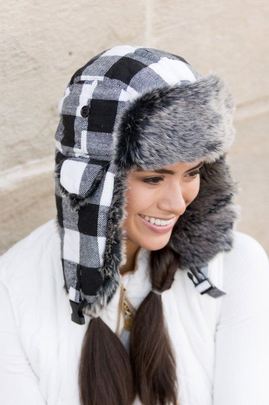 Buffalo Trapper Hat us.meeeshop - 