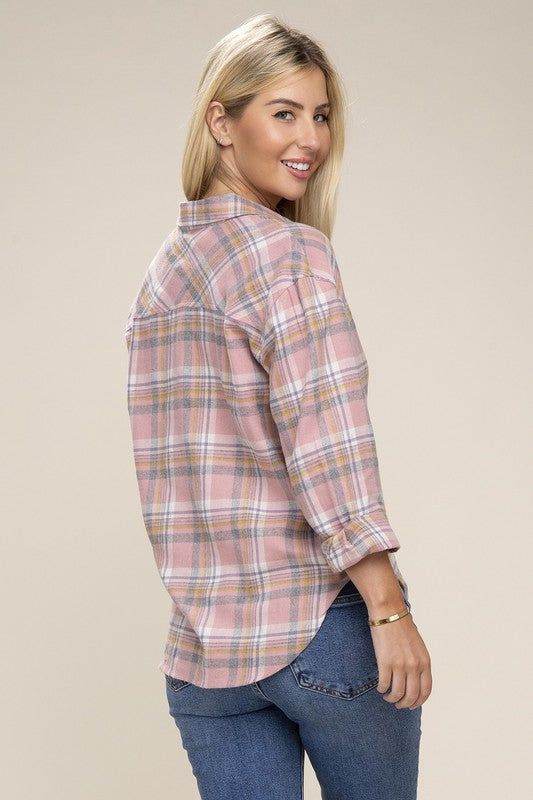 Buttons Front Casual Shirt - us.meeeshop