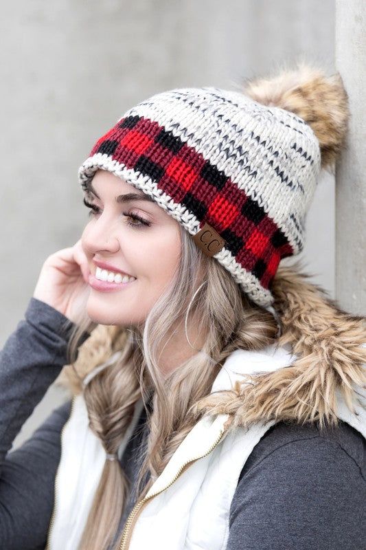 CC Buffalo Pom Beanie us.meeeshop - Hats