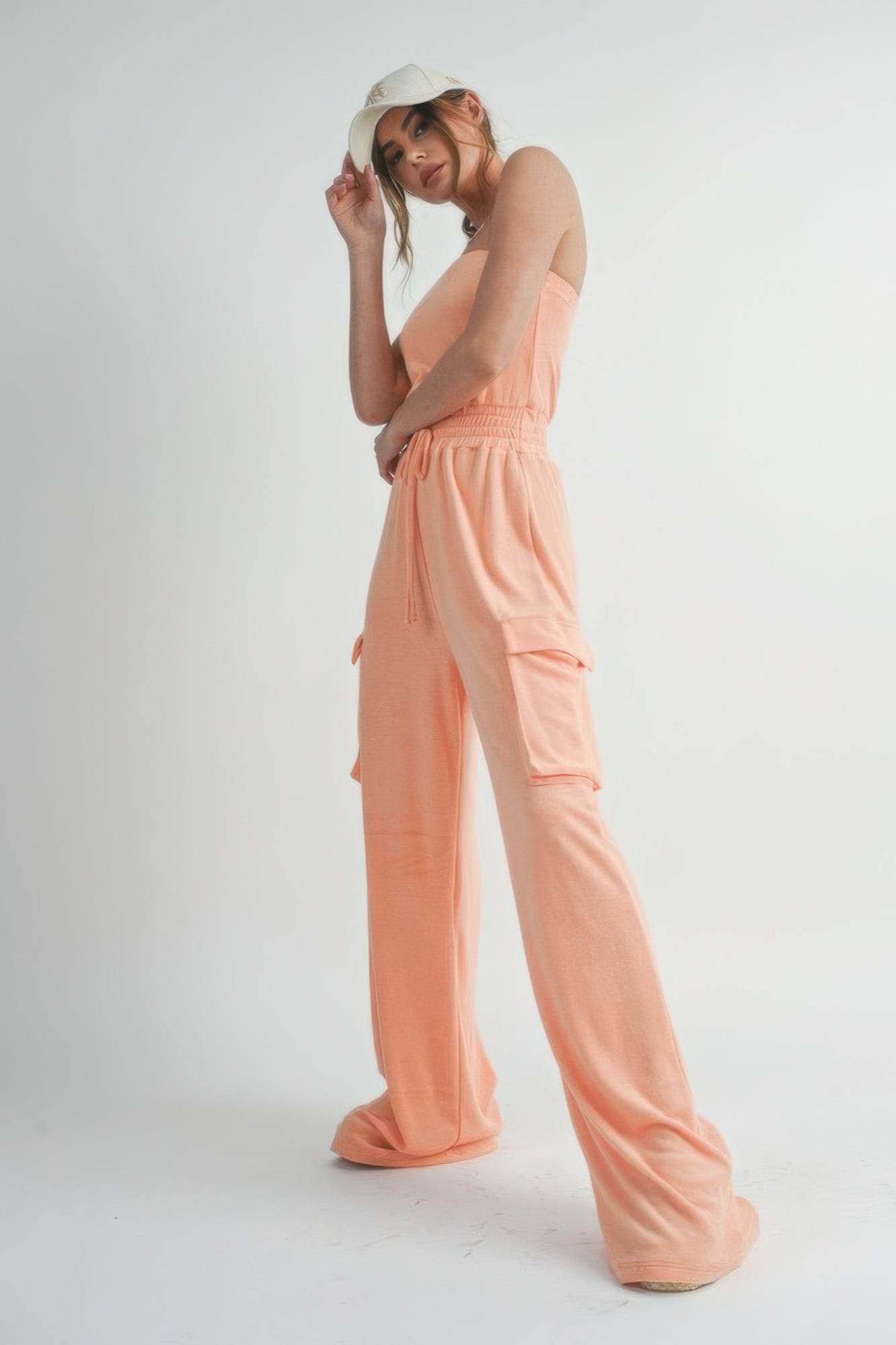 Tube Top Jumpsuit Romper - us.meeeshop