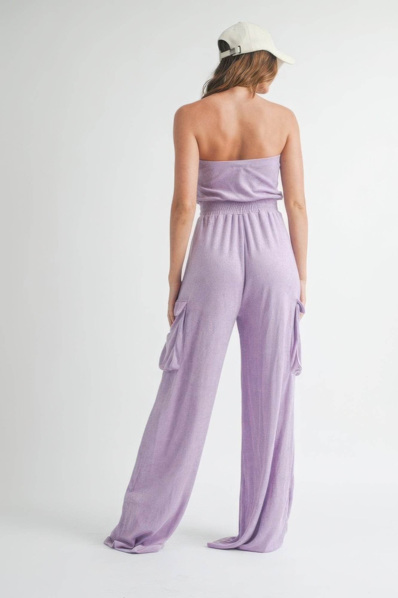 Tube Top Jumpsuit Romper - us.meeeshop