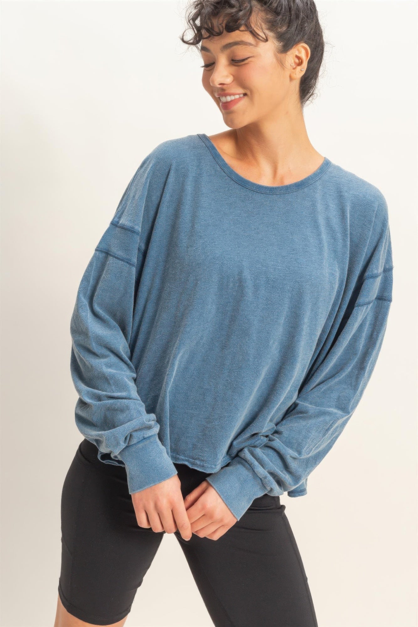 hyfve cross detail Hyfve Cross Detail Open Back Long-sleeve Top view 16 (top) - shop at us.meeeshop