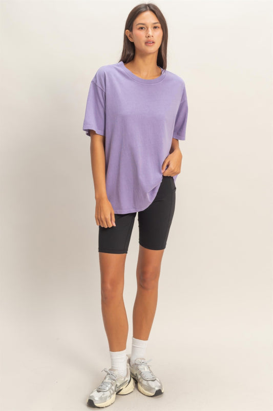 hyfve pigment dyed Hyfve Pigment Dyed Crew Neck T-shirt view 2 (top) - shop at us.meeeshop