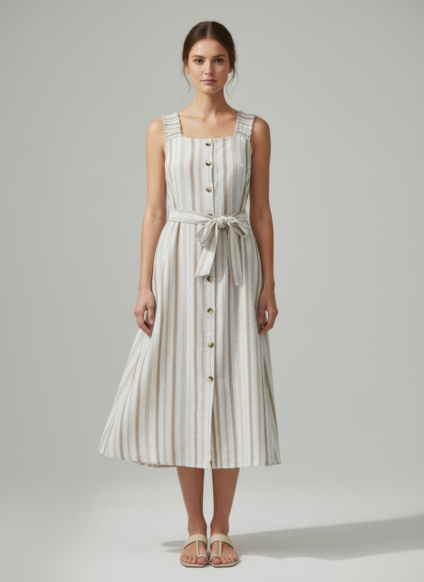 mlle gabrielle striped Mlle Gabrielle Striped Dress S (dress) - shop at us.meeeshop