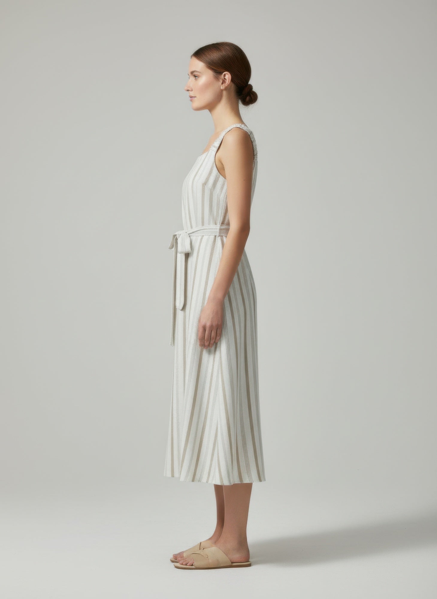 mlle gabrielle striped Mlle Gabrielle Striped Dress view 2 (dress) - shop at us.meeeshop