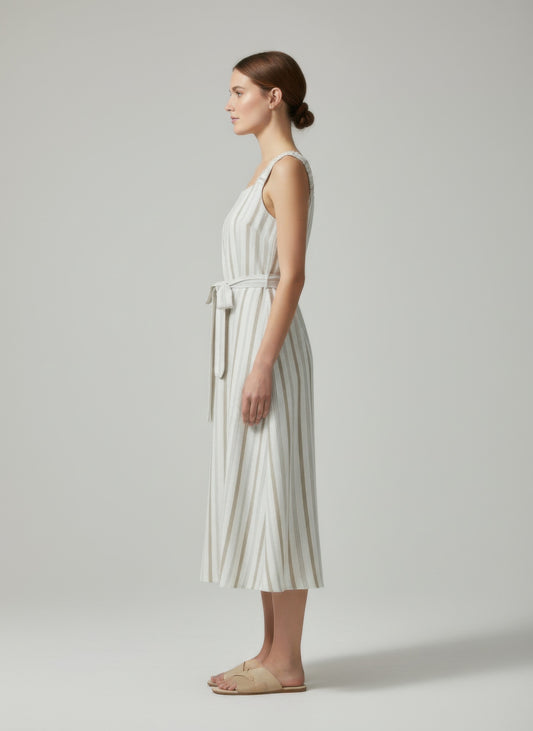 mlle gabrielle striped Mlle Gabrielle Striped Dress view 2 (dress) - shop at us.meeeshop