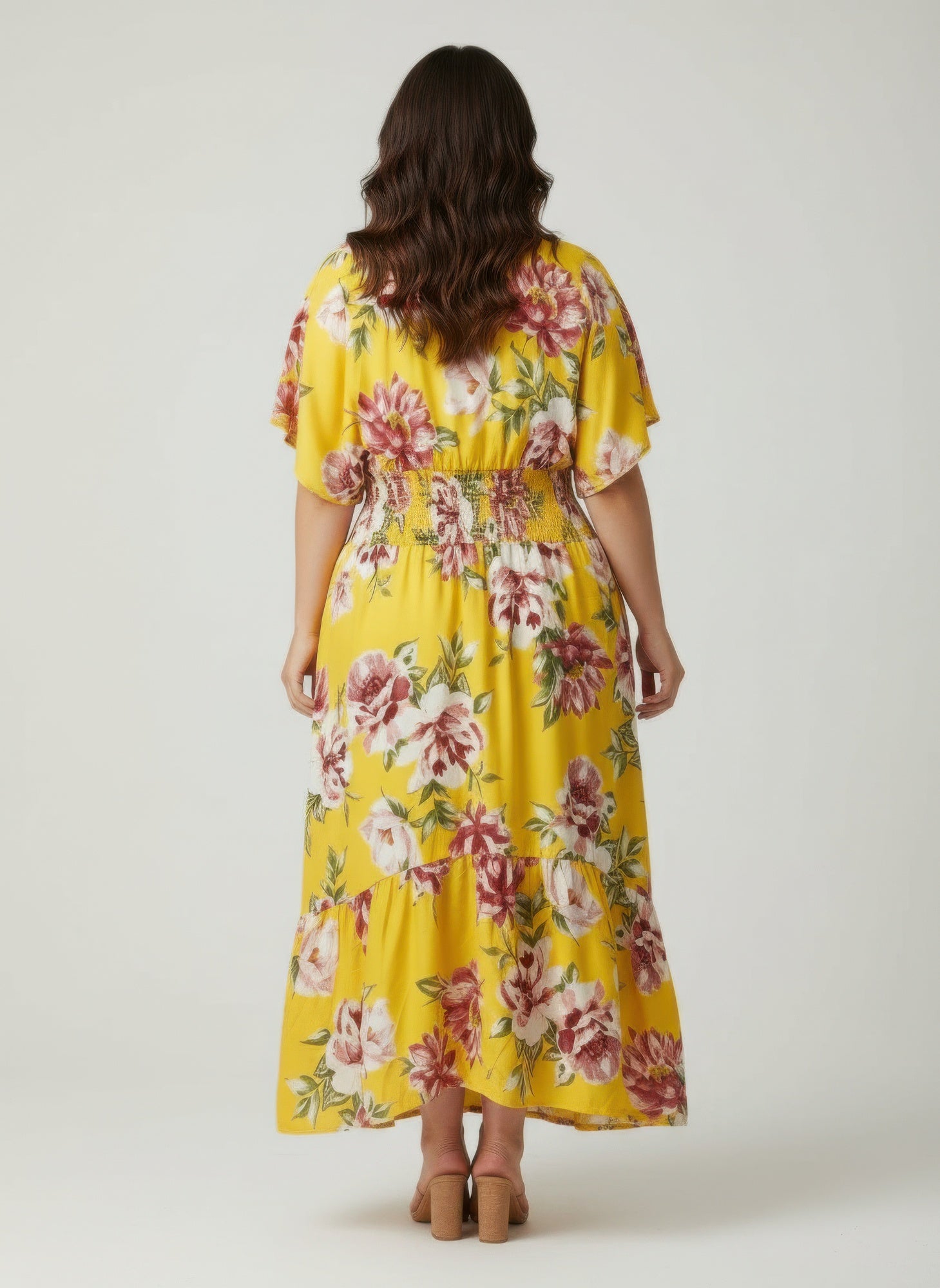 Mlle Gabrielle Floral Dress - Plus Size us.meeeshop -  Dresses