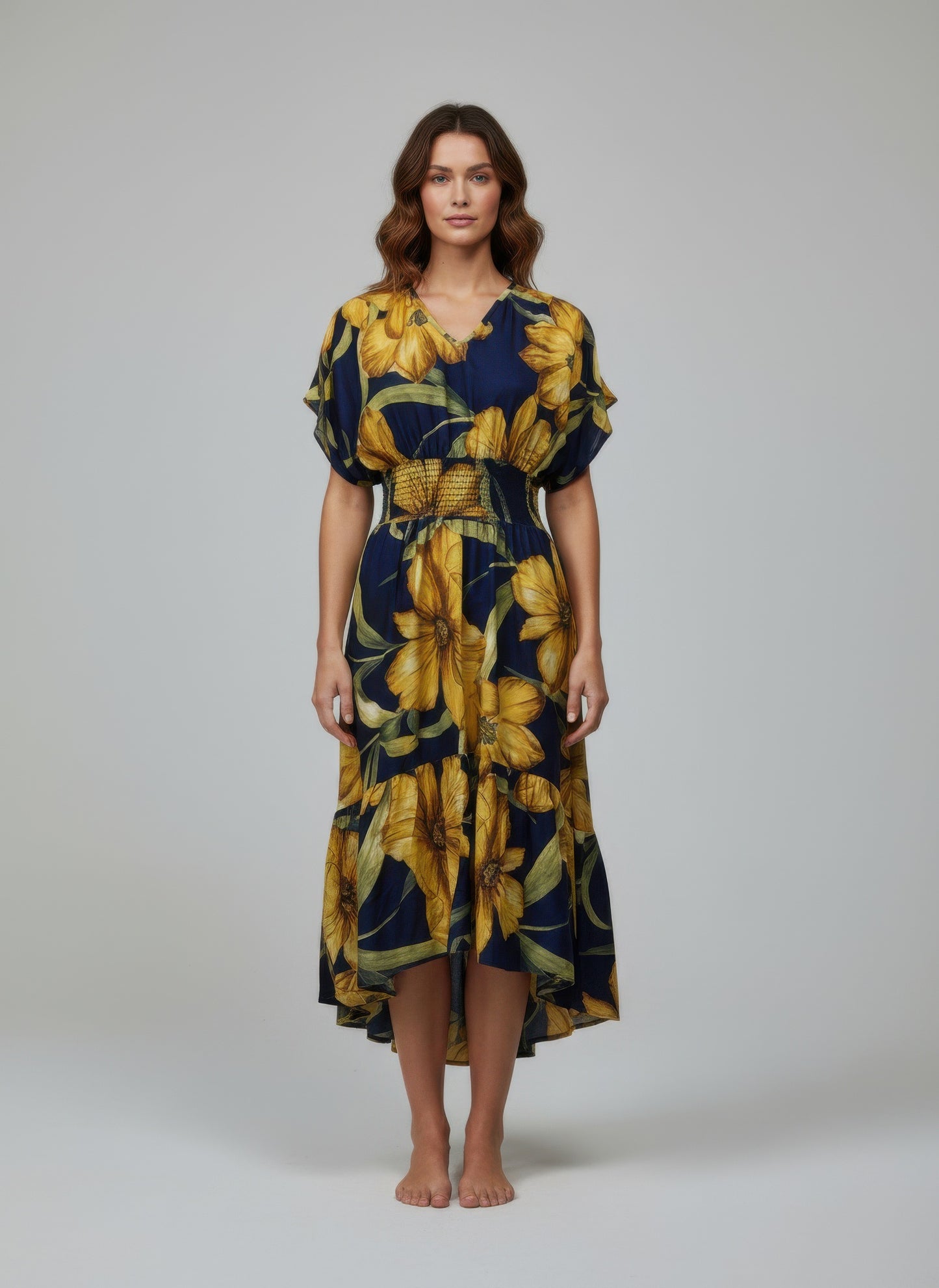 mlle gabrielle floral Mlle Gabrielle Floral Dress view 3 (dress) - shop at us.meeeshop