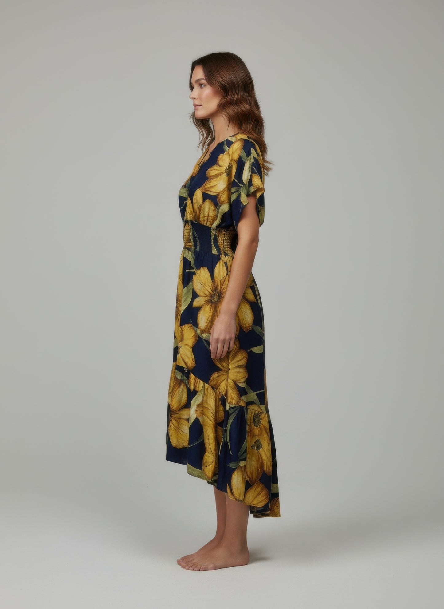 mlle gabrielle floral Mlle Gabrielle Floral Dress view 4 (dress) - shop at us.meeeshop
