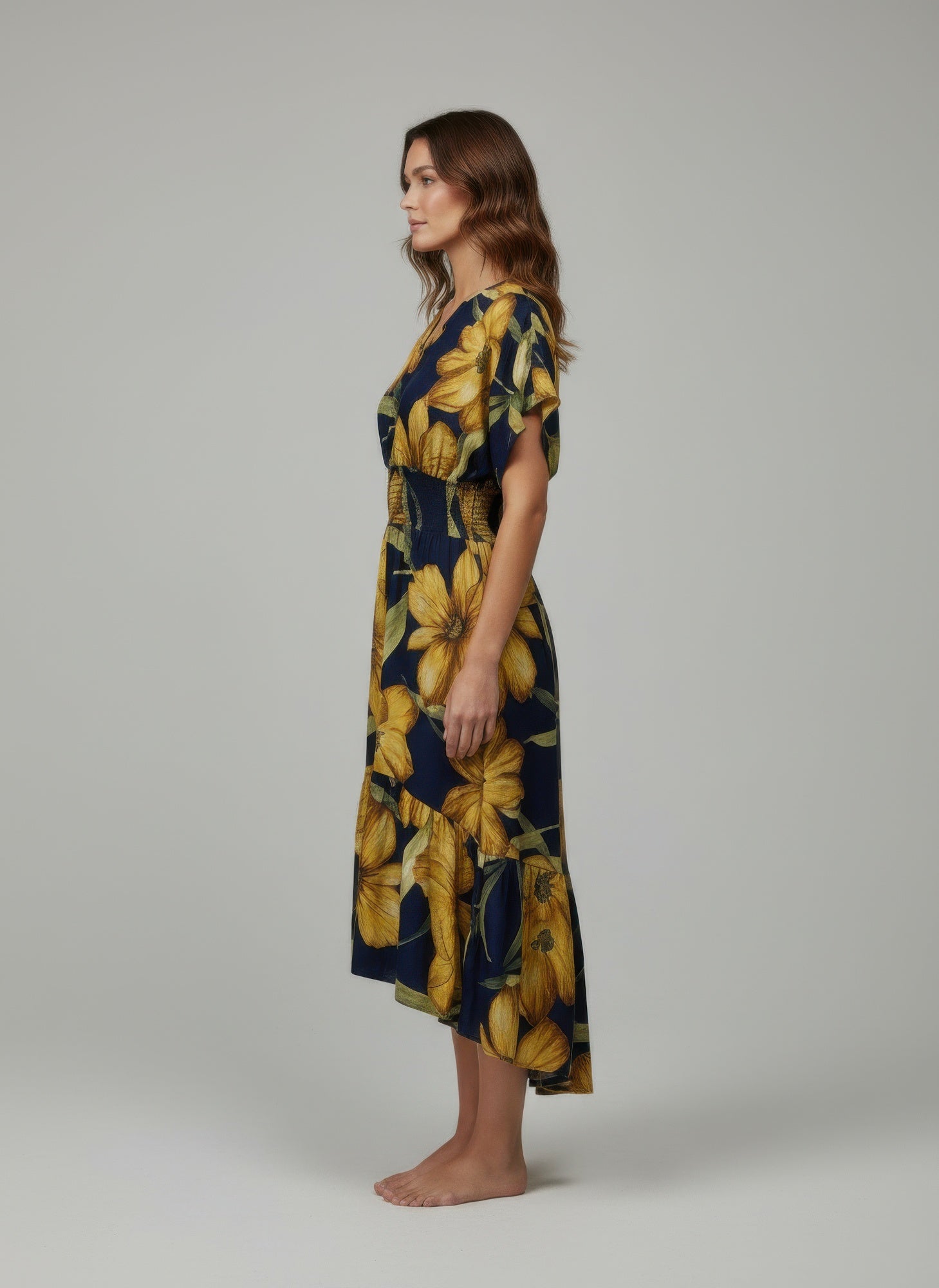 mlle gabrielle floral Mlle Gabrielle Floral Dress view 4 (dress) - shop at us.meeeshop
