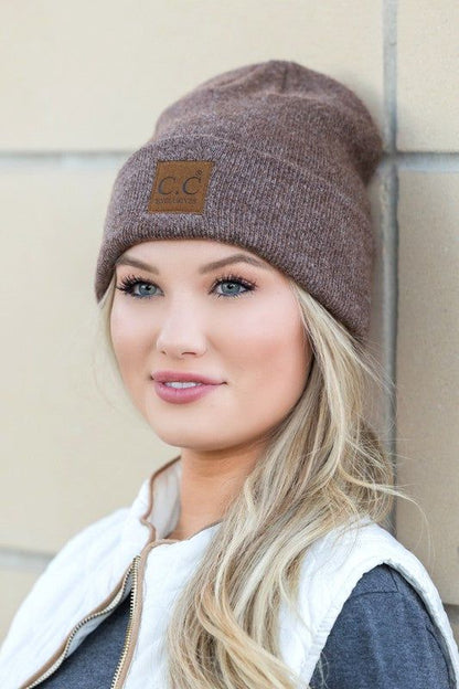 Women's CC  Heathered Boyfriend Beanie - us.meeeshop