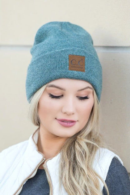 Women's CC  Heathered Boyfriend Beanie - us.meeeshop