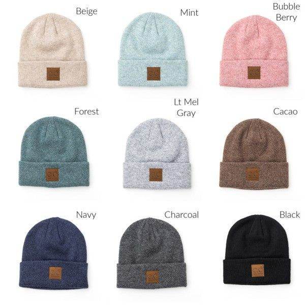 CC Heathered Boyfriend Beanie - us.meeeshop