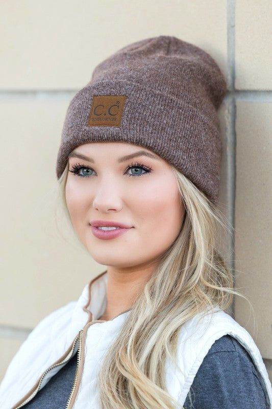 CC Heathered Boyfriend Beanie - us.meeeshop