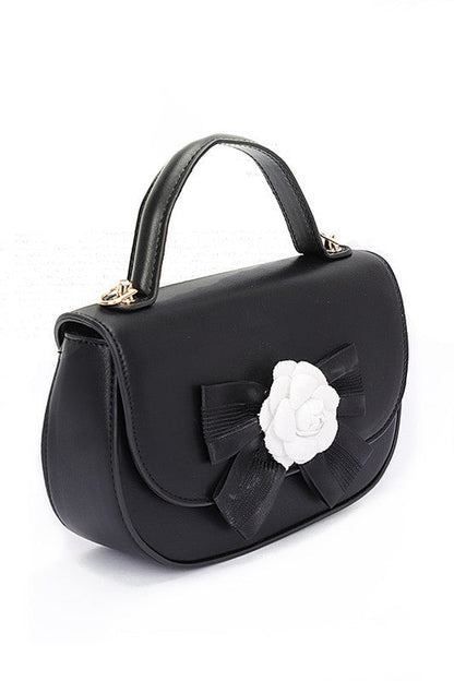 Camellia Flower Top Handle Swing Bag us.meeeshop - 