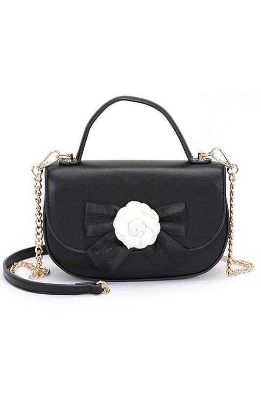 Camellia Flower Top Handle Swing Bag us.meeeshop - Handbags