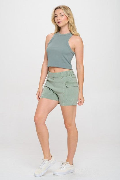 Cargo Twill Shorts us.meeeshop - 