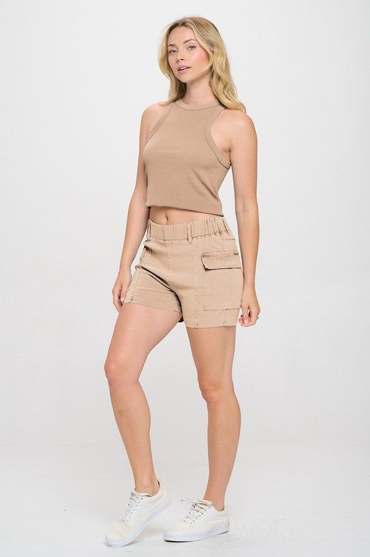 Cargo Twill Shorts us.meeeshop - 