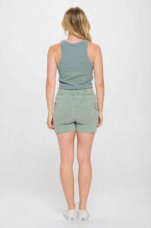 Cargo Twill Shorts - us.meeeshop