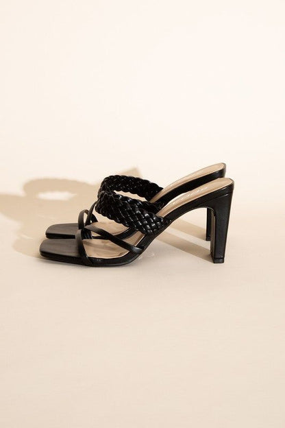 Carmen-S Braided Strap Sandal Heels us.meeeshop - 